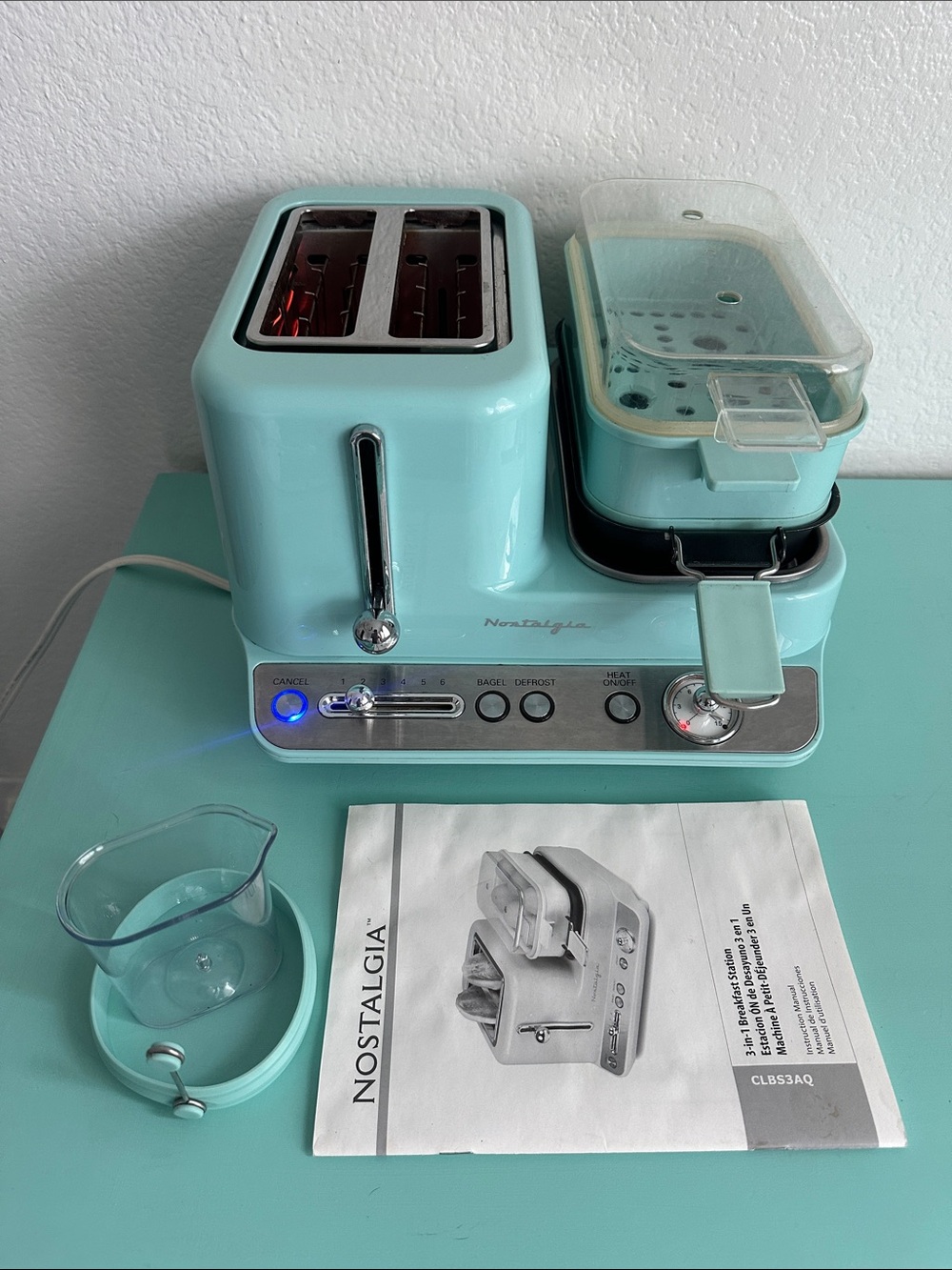Nostalgia Classic Retro 3-in-1 Breakfast Station used, great condition. - Picture 9 of 17
